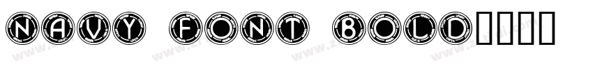 Navy Font Bold字体转换